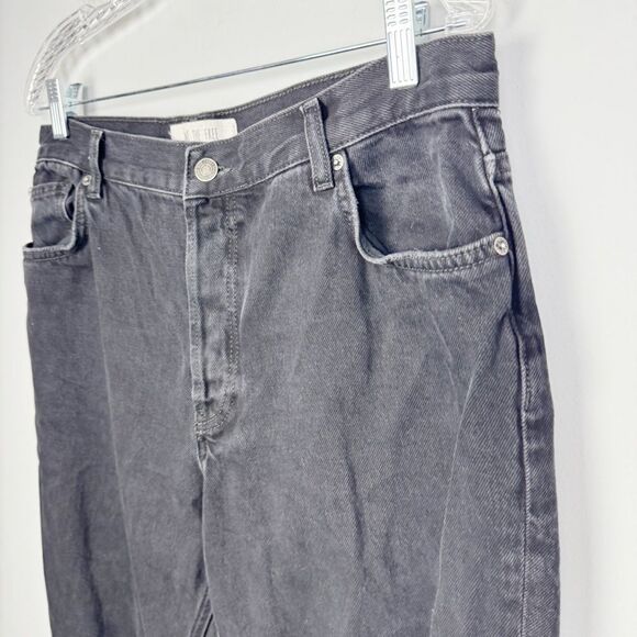 FREE PEOPLE | WE THE FREE Maggie Distressed Straight Black Jeans Women’s Size 31 - Picture 4 of 11